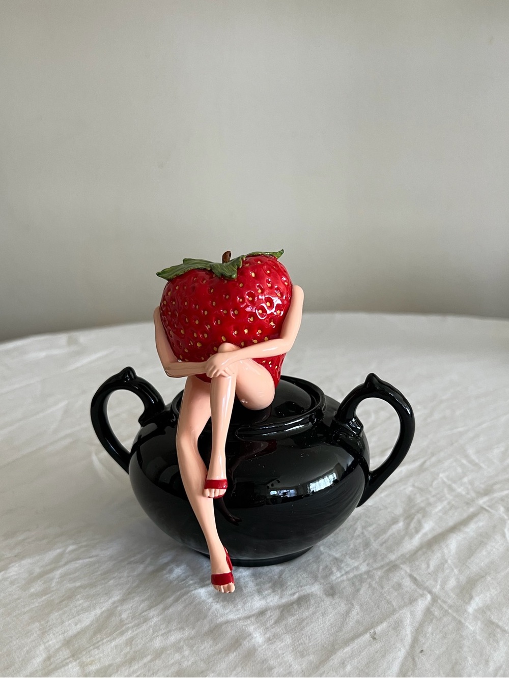 Out Of The Bowl Berry Boop Sculpture
